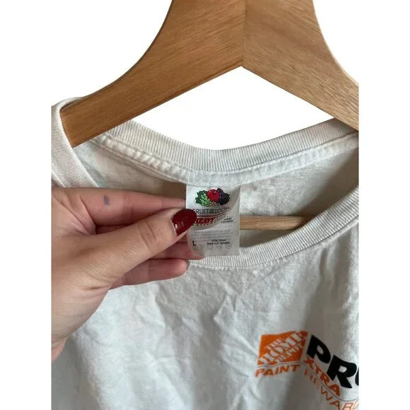 Home Depot Pro Xtra Paint Rewards Glidden T-Shirt Large Cotton NEW - Picture 5 of 5